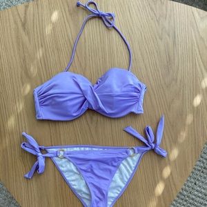 COPY - Victoria’s Secret Bandeau Bikini Lavender 34D